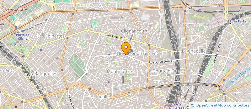 localisation de l'entreprise MONSIEUR PHILLIP FITZSIMMONS  PARIS