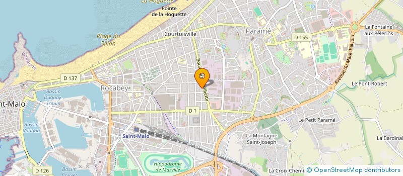 localisation de l'entreprise MONSIEUR PHILLIP SILVERMAN  SAINT-MALO