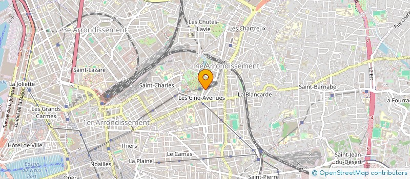 localisation de l'entreprise MONSIEUR PHILLIPPE BREMOND à MARSEILLE