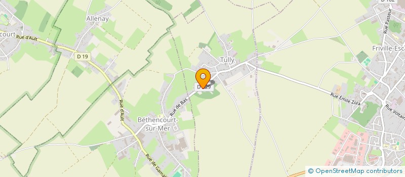 localisation de l'entreprise MONSIEUR PHILLIPPE CAPART  TULLY