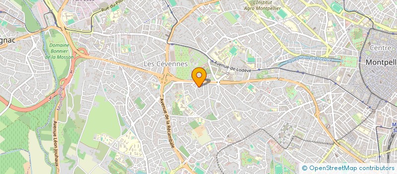 localisation de l'entreprise MONSIEUR PHILLIPPE KALITINE à MONTPELLIER
