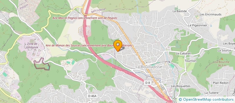 localisation de l'entreprise MONSIEUR PHILLIPPE LEBRUN  LA BOUILLADISSE