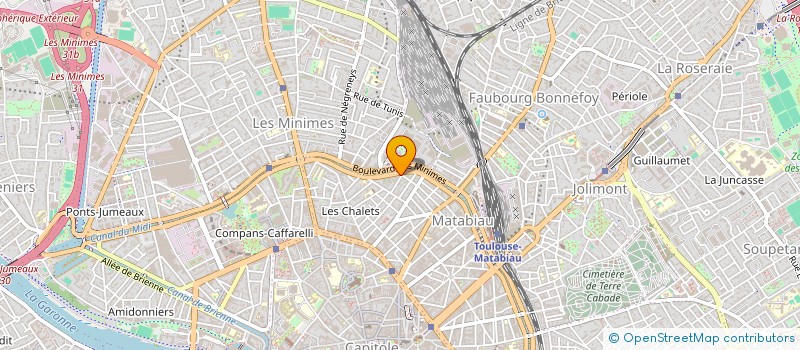localisation de l'entreprise MONSIEUR PHILLIPPE LETTEVE  TOULOUSE