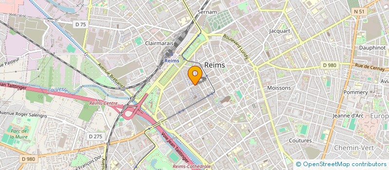 localisation de l'entreprise MONSIEUR PHILOMIN VERA  REIMS