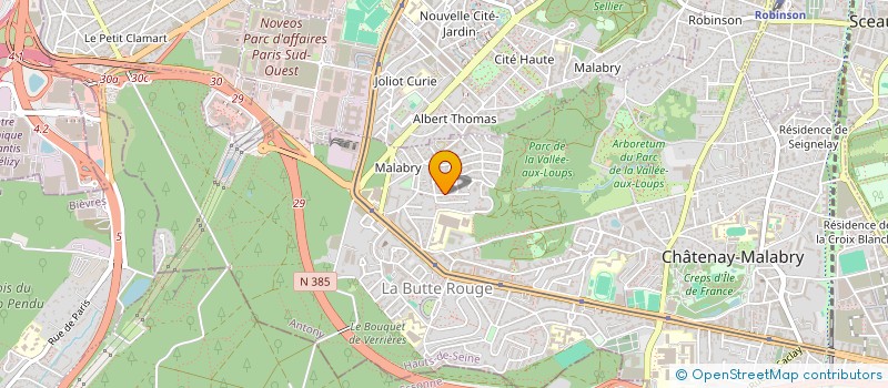 localisation de l'entreprise MONSIEUR PHILPPPE PARISI à CHATENAY-MALABRY