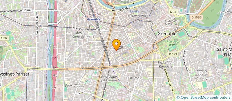 localisation de l'entreprise MONSIEUR PHLIPPE BOUNIOL  GRENOBLE