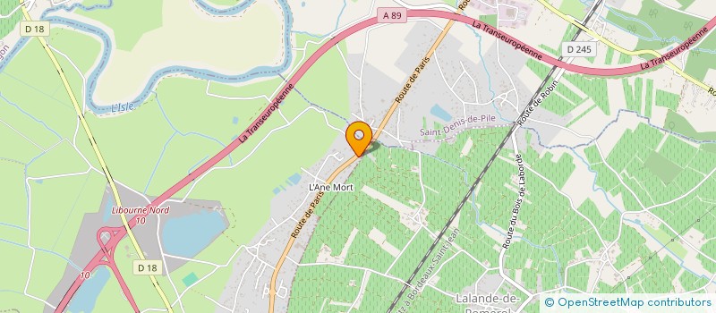 localisation de l'entreprise MONSIEUR PHLIPPE CHABANE  LES BILLAUX