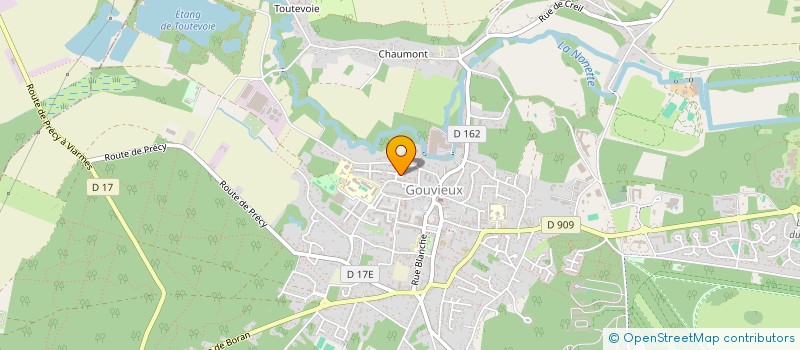 localisation de l'entreprise MONSIEUR PHLIPPE COPIN  GOUVIEUX