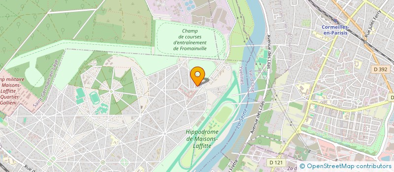 localisation de l'entreprise MONSIEUR PHLIPPE DESMOTS à MAISONS-LAFFITTE