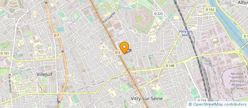 localisation de l'entreprise MONSIEUR PHONN LONG  VITRY-SUR-SEINE