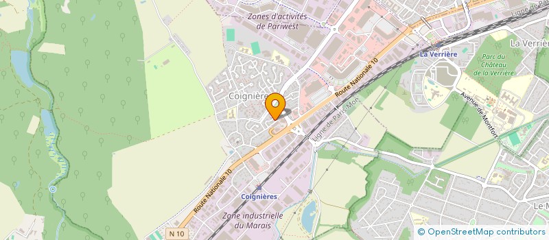 localisation de l'entreprise MONSIEUR PHORM SAN  COIGNIERES