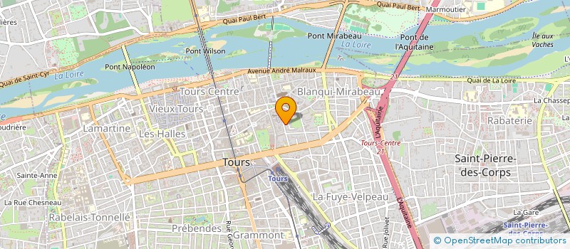 localisation de l'entreprise MONSIEUR PHORN TITH  TOURS
