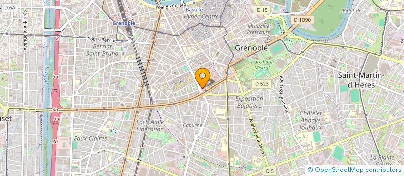 localisation de l'entreprise MONSIEUR PHOTAKY JACQUIER à GRENOBLE