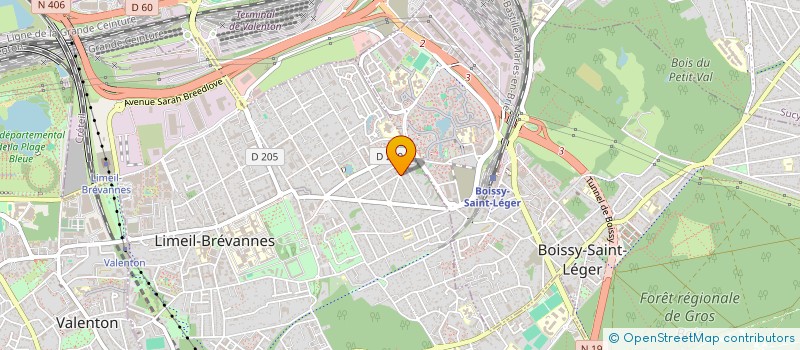 localisation de l'entreprise MONSIEUR PHUOC TRINH  LIMEIL-BREVANNES