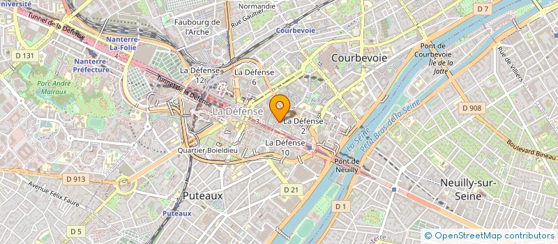 localisation de l'entreprise MONSIEUR PHUONG THAO NGUYEN à COURBEVOIE