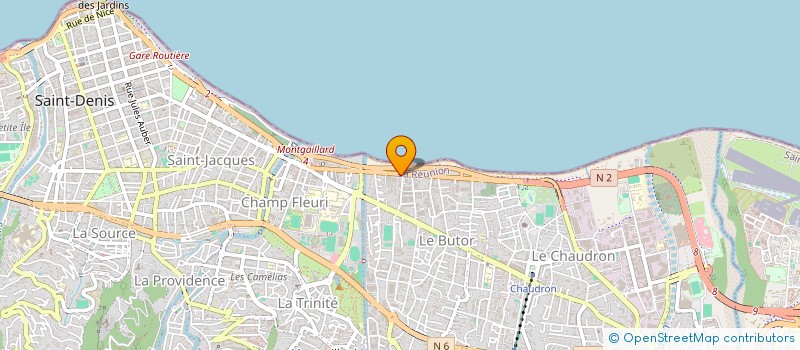 localisation de l'entreprise MONSIEUR PIARALY GOULAMALY  SAINT-DENIS