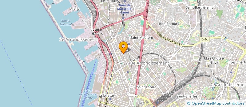 localisation de l'entreprise MONSIEUR PIDROU PREIRA à MARSEILLE