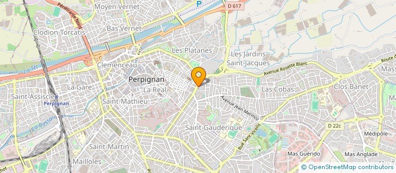 localisation de l'entreprise MONSIEUR PIER MEZZAROBDA à PERPIGNAN