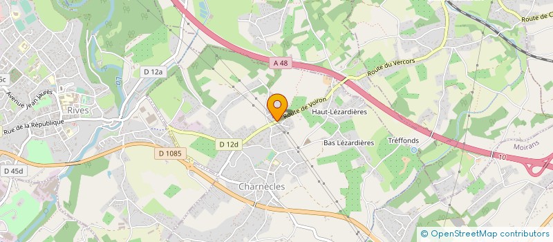 localisation de l'entreprise MONSIEUR PIER PICCIOLI  CHARNECLES