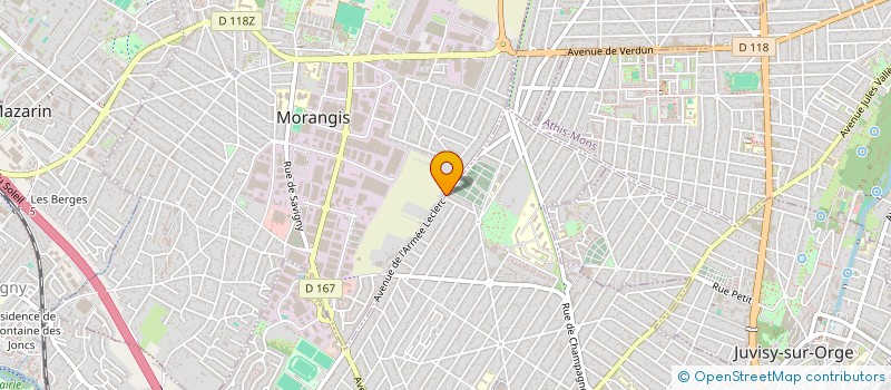 localisation de l'entreprise MONSIEUR PIERANGELO GERBEAUX à MORANGIS