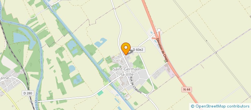 localisation de l'entreprise MONSIEUR PIERE-CLAUDE LEBONVALLET  SAINT-GERMAIN-LA-VILLE