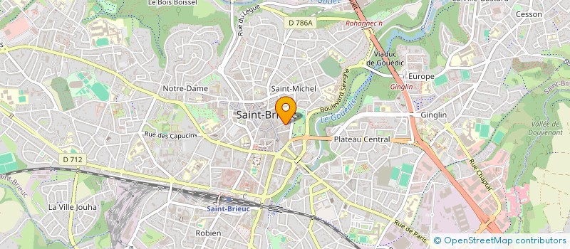 localisation de l'entreprise MONSIEUR PIERIG OLIVIER à SAINT-BRIEUC