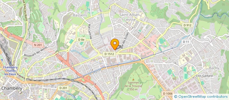 localisation de l'entreprise MONSIEUR PIERINO PUPPINI  SAINT-ALBAN-LEYSSE