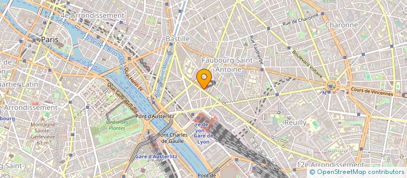 localisation de l'entreprise MONSIEUR PIERJEAN DEBAT  PARIS