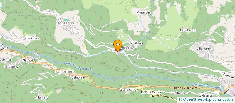 localisation de l'entreprise MONSIEUR PIERLUCA SOLDANO  MONTAGNY