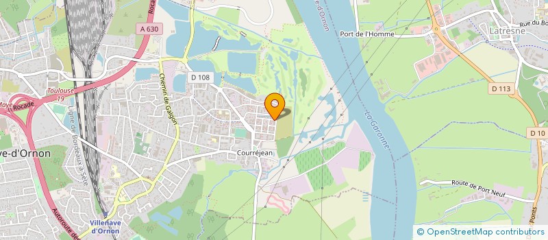 localisation de l'entreprise MONSIEUR PIERO CUCCA à VILLENAVE-D'ORNON