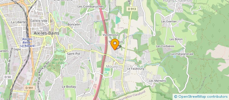 localisation de l'entreprise MONSIEUR PIERO PISILLI  MOUXY