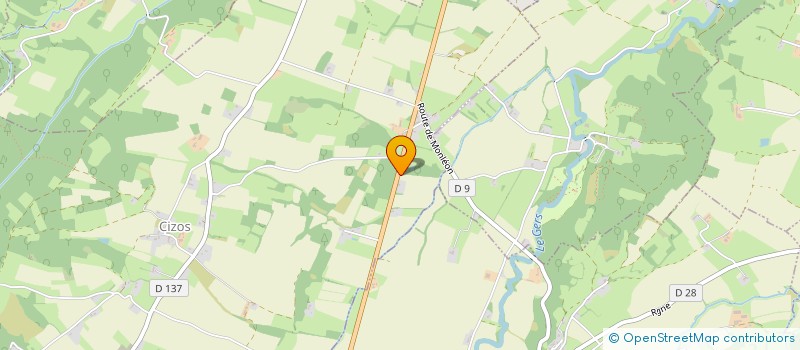 localisation de l'entreprise MONSIEUR PIERRE ABADIE  CASTELNAU-MAGNOAC