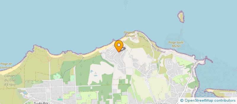 localisation de l'entreprise MONSIEUR PIERRE-ABEL OLIVEIRA  ERQUY