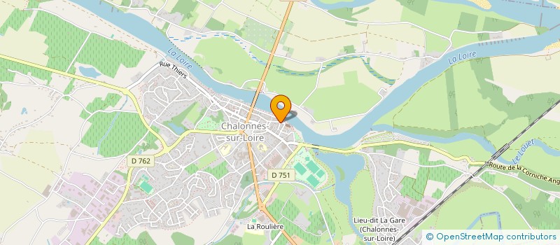localisation de l'entreprise MONSIEUR PIERRE ABELLARD  CHALONNES-SUR-LOIRE