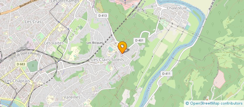 localisation de l'entreprise MONSIEUR PIERRE ACCARD à BESANCON
