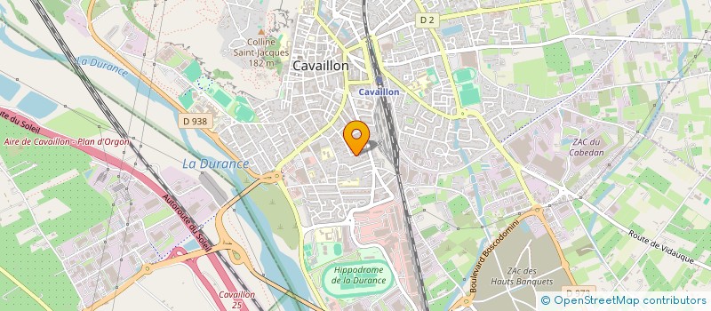 localisation de l'entreprise MONSIEUR PIERRE ACCARIE à CAVAILLON