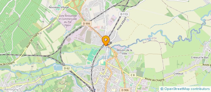 localisation de l'entreprise MONSIEUR PIERRE ACHARD  CHAGNY