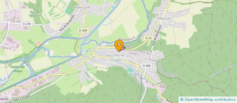 localisation de l'entreprise MONSIEUR PIERRE ADAM  FESCHES-LE-CHATEL