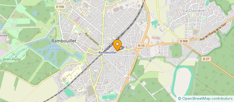 localisation de l'entreprise MONSIEUR PIERRE-ADAM MUYA  RAMBOUILLET