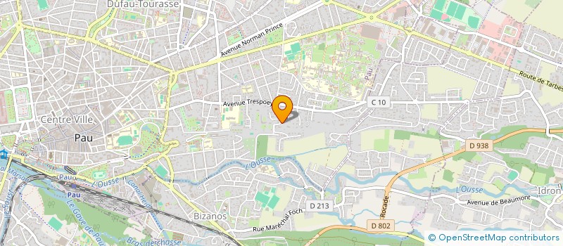 localisation de l'entreprise MONSIEUR PIERRE AGEST à PAU