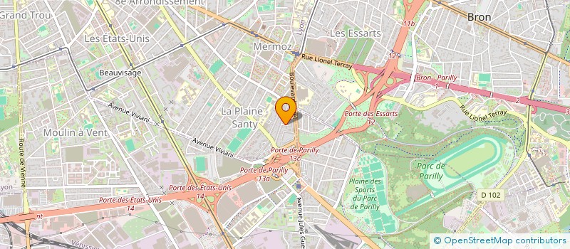 localisation de l'entreprise MONSIEUR PIERRE AGOSTINI  LYON