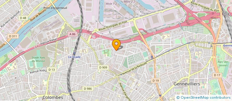 localisation de l'entreprise MONSIEUR PIERRE AGOUTIN  ASNIERES-SUR-SEINE