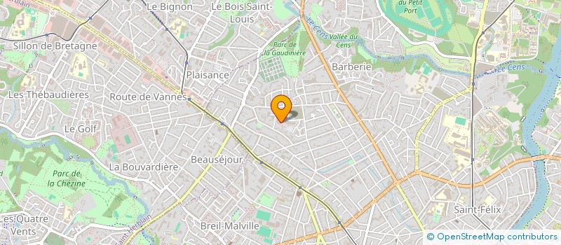 localisation de l'entreprise MONSIEUR PIERRE AIT-ALI à NANTES