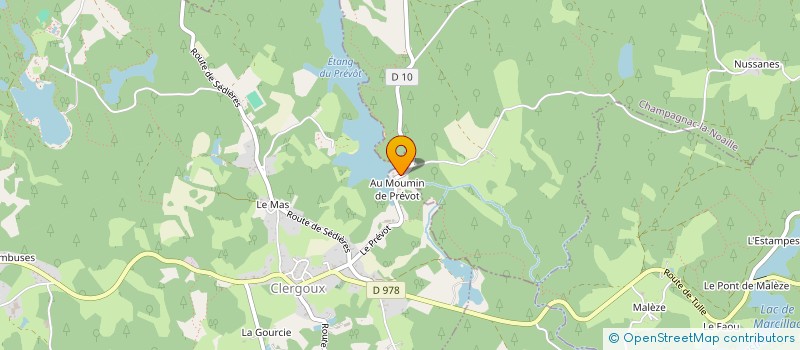 localisation de l'entreprise MONSIEUR PIERRE AIX  CLERGOUX