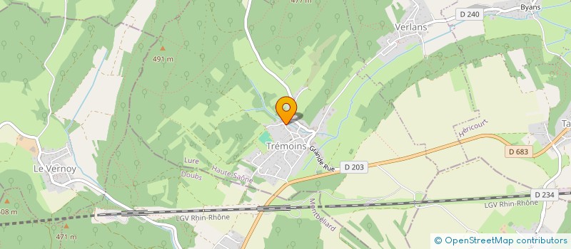 localisation de l'entreprise MONSIEUR PIERRE AKTAS  TREMOINS