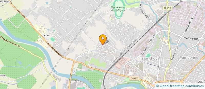 localisation de l'entreprise MONSIEUR PIERRE ALABERNIA  MONTAUBAN