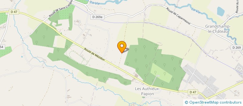 localisation de l'entreprise MONSIEUR PIERRE-ALAIN AUBER  MEZIDON VALLEE D'AUGE