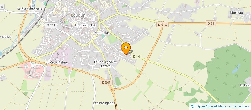 localisation de l'entreprise MONSIEUR PIERRE-ALAIN BOURGOIN à LOUDUN