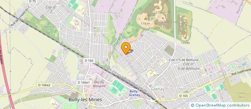 localisation de l'entreprise MONSIEUR PIERRE-ALAIN DEGARDIN  GRENAY