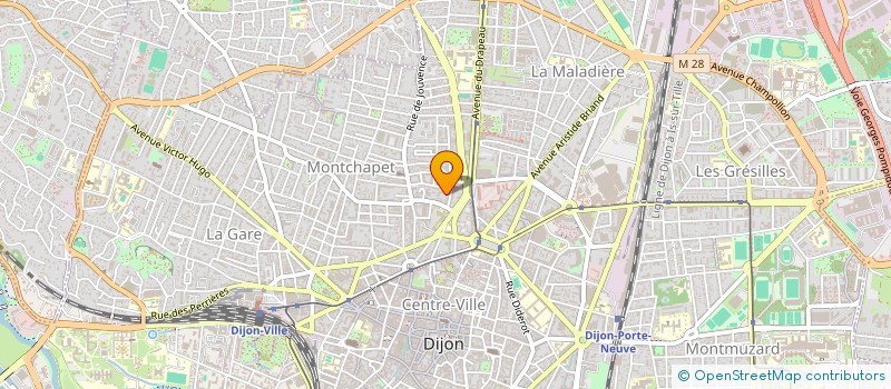 localisation de l'entreprise MONSIEUR PIERRE-ALAIN MARON à DIJON